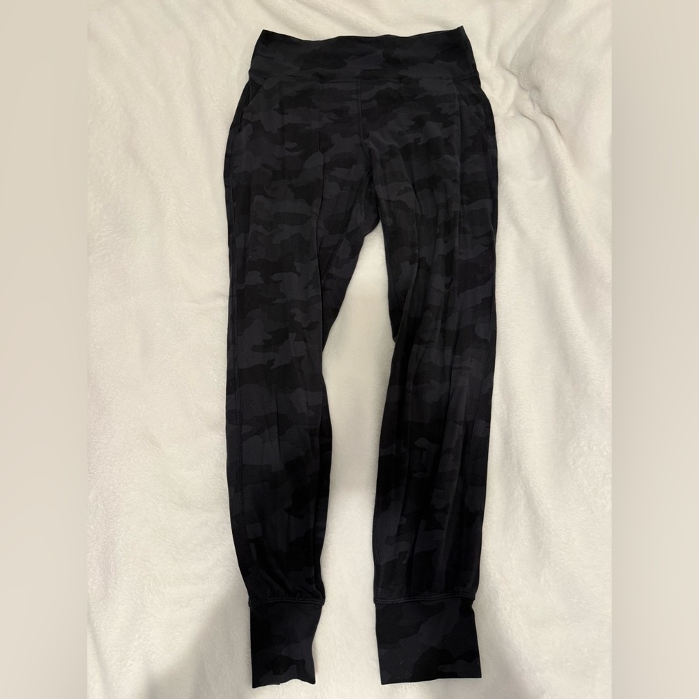 Lululemon Athletica Black Camo Joggers